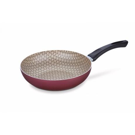Frigideira Alumínio Antiaderente Funda 28cm Paris Tramontina Vermelho Menor preço em Frigideira Alumínio Antiaderente Funda 28cm Paris Tramontina Vermelho