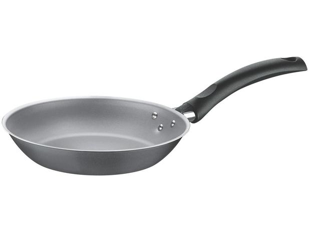 Frigideira Antiaderente Tramontina de Alumínio - Turim Grafite 18cm Menor preço em Frigideira Antiaderente Tramontina de Alumínio - Turim Grafite 18cm