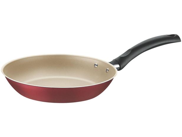 Frigideira Antiaderente Tramontina de Alumínio - Turim Vermelha 16cm Menor preço em Frigideira Antiaderente Tramontina de Alumínio - Turim Vermelha 16cm