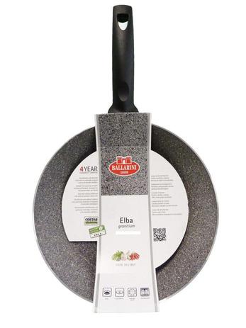 Frigideira Ballarini Com Tampa de Vidro Elba 28cm Alumínio Revest Granitium Menor preço em Frigideira Ballarini Com Tampa de Vidro Elba 28cm Alumínio Revest Granitium