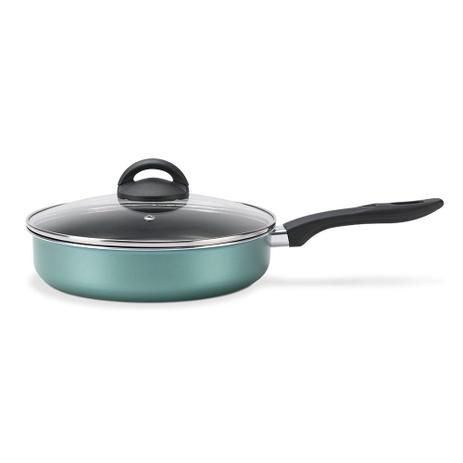 Frigideira Brinox Alta com Tampa 24Cm 2L Chilli Turquesa Menor preço em Frigideira Brinox Alta com Tampa 24Cm 2L Chilli Turquesa
