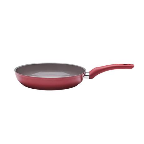 Frigideira De Alumínio Antiaderente Optima 24 Cm Carmin Brinox Menor preço em Frigideira De Alumínio Antiaderente Optima 24 Cm Carmin Brinox