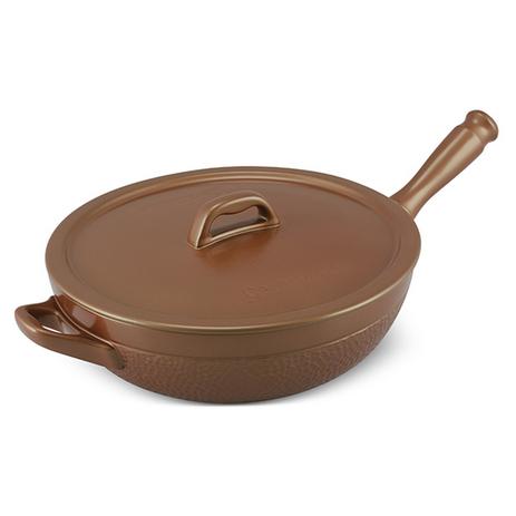Frigideira de cerâmica ceraflame martelada 28cm 2000ml - pomodoro Menor preço em Frigideira de cerâmica ceraflame martelada 28cm 2000ml - pomodoro