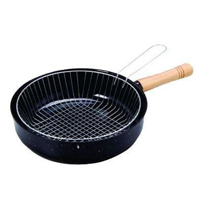Frigideira Esmaltada com Cesto para Fritura - Disul Menor preço em Frigideira Esmaltada com Cesto para Fritura - Disul