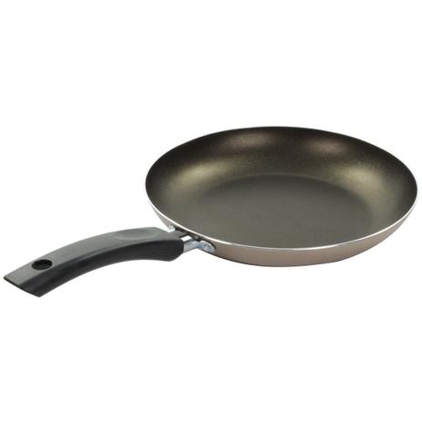 Frigideira Francesa 22cm Antiaderente em Alumínio - Creme - Alufort Menor preço em Frigideira Francesa 22cm Antiaderente em Alumínio - Creme - Alufort