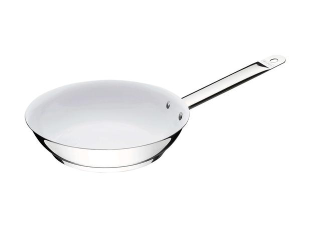 Frigideira Funda Aço Inox Cerâmica 27,1 cm Professional Tramontina - TMT 877 Menor preço em Frigideira Funda Aço Inox Cerâmica 27,1 cm Professional Tramontina - TMT 877