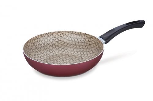 Frigideira Funda Alumínio 26cm Vermelha Tramontina Menor preço em Frigideira Funda Alumínio 26cm Vermelha Tramontina