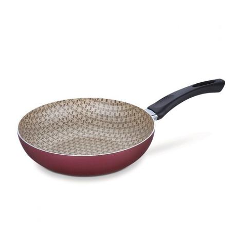 Frigideira Funda Alumínio Antiaderente Paris Tramontina 26cm Vermelho Menor preço em Frigideira Funda Alumínio Antiaderente Paris Tramontina 26cm Vermelho