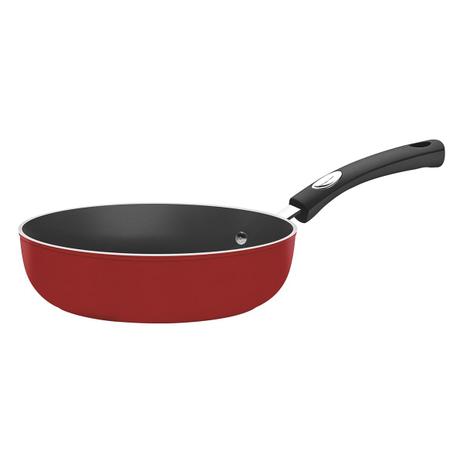 Frigideira Funda Tramontina 28703724 Mônaco Induction 24cm Vermelha Menor preço em Frigideira Funda Tramontina 28703724 Mônaco Induction 24cm Vermelha