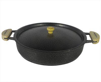 Frigideira Grande De Alumínio Batido Fundido 30 cm craqueado - Divifort Menor preço em Frigideira Grande De Alumínio Batido Fundido 30 cm craqueado - Divifort