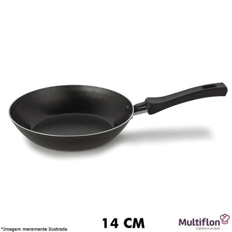 Frigideira Ovo 14 cm Teflon Gourmet Vapore - Multiflon Menor preço em Frigideira Ovo 14 cm Teflon Gourmet Vapore - Multiflon
