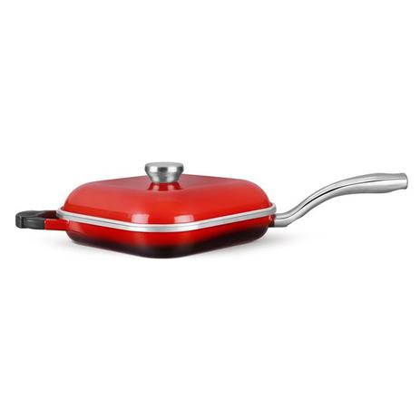 Frigideira Quadrada 24cm Proteus com Revestimento Cerâmico MTA Menor preço em Frigideira Quadrada 24cm Proteus com Revestimento Cerâmico MTA