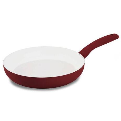 Frigideira Revestida em Cerâmica 26cm Antiaderente Vermelha Hercules Menor preço em Frigideira Revestida em Cerâmica 26cm Antiaderente Vermelha Hercules