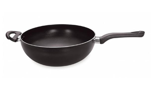 Frigideira Wok Antiaderente Long Life 3 mm Espessura 28 cm com Cabo sem Tampa - Eirilar Menor preço em Frigideira Wok Antiaderente Long Life 3 mm Espessura 28 cm com Cabo sem Tampa - Eirilar