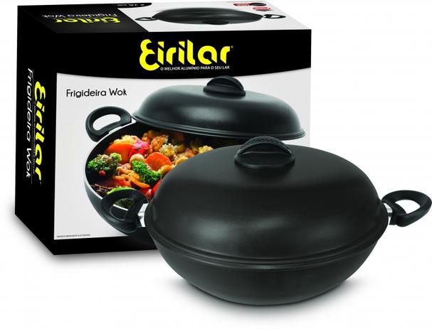 Frigideira Wok Eiriflon Antiaderente  com Tampa 28cm - Eirilar é boa?