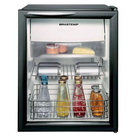Frigobar Brastemp 76 Litros Porta de Vidro Preto 110V BZA08AEANA Menor preço em Frigobar Brastemp 76 Litros Porta de Vidro Preto 110V BZA08AEANA