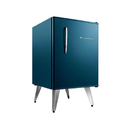 Frigobar Retrô Brastemp 76L Midnight Azul 127V Menor preço em Frigobar Retrô Brastemp 76L Midnight Azul 127V