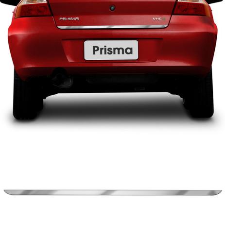 Friso Cromado Resinado Traseiro Porta Malas Prisma 2006 a 2012 Encaixe Perfeito Excelente Fixação - Resitank Menor preço em Friso Cromado Resinado Traseiro Porta Malas Prisma 2006 a 2012 Encaixe Perfeito Excelente Fixação - Resitank