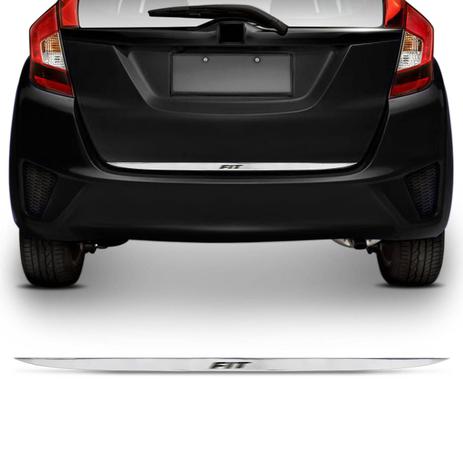 Friso Cromado Traseiro Porta Malas Honda Fit 2015 a 2018 + Grafia Verso Autocolante Fácil Aplicacao - Prime Menor preço em Friso Cromado Traseiro Porta Malas Honda Fit 2015 a 2018 + Grafia Verso Autocolante Fácil Aplicacao - Prime