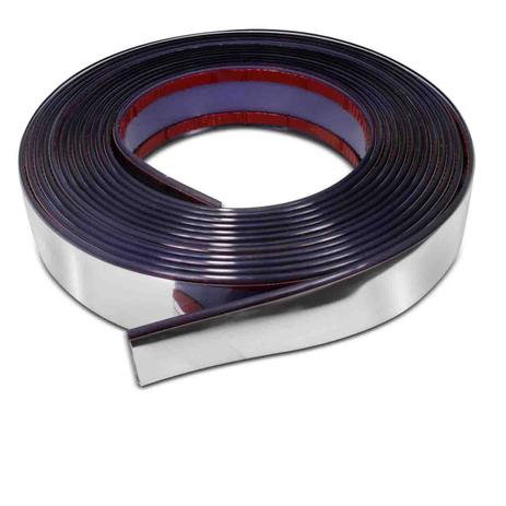 Friso Cromado Tuning 30mm Grade Porta Para-choque Porta Mala Filete Universal Rolo 05m - Mediterraneo Menor preço em Friso Cromado Tuning 30mm Grade Porta Para-choque Porta Mala Filete Universal Rolo 05m - Mediterraneo