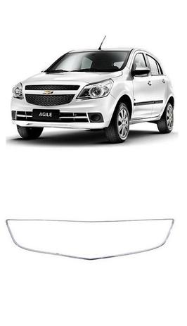 Friso Inferior da Grade Frontal Agile 2013 2014 2015 - Chevrolet Menor preço em Friso Inferior da Grade Frontal Agile 2013 2014 2015 - Chevrolet