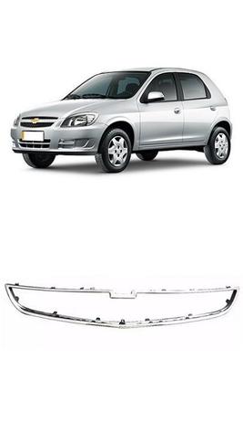 Friso Inferior da Grade Frontal Celta 2012 2013 2014 2015 - Chevrolet Menor preço em Friso Inferior da Grade Frontal Celta 2012 2013 2014 2015 - Chevrolet