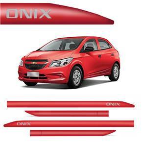 Friso lateral chevrolet onix vermelho pepper 300707verm - Frisart Menor preço em Friso lateral chevrolet onix vermelho pepper 300707verm - Frisart
