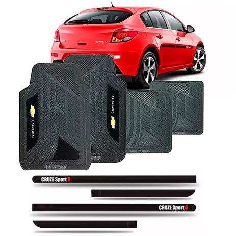Friso lateral cruze sport 2012 a 2018 + jogo tapete - Sp acessórios Menor preço em Friso lateral cruze sport 2012 a 2018 + jogo tapete - Sp acessórios