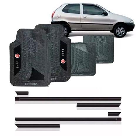 Friso lateral fiat palio g1 1996 a 1999 2p + jogo tapete - Sp acessórios Menor preço em Friso lateral fiat palio g1 1996 a 1999 2p + jogo tapete - Sp acessórios