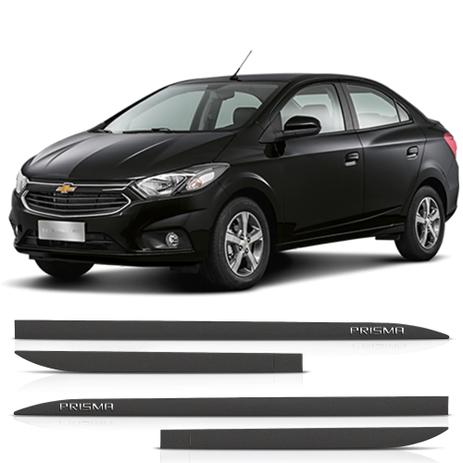 Friso Lateral Flash Prisma - Preto Ouro Negro 04 Peças Menor preço em Friso Lateral Flash Prisma - Preto Ouro Negro 04 Peças