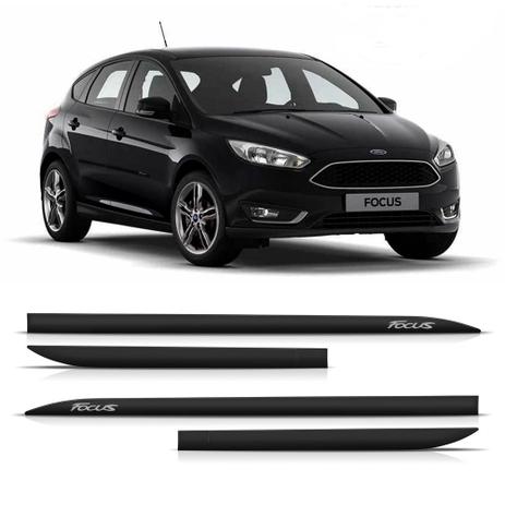 Friso lateral ford novo focus preto gales modelo (faca) - Flash Menor preço em Friso lateral ford novo focus preto gales modelo (faca) - Flash