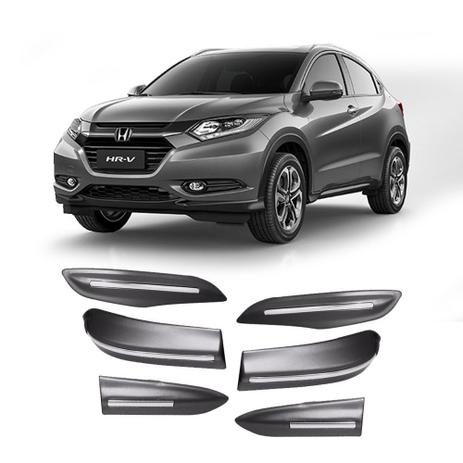 Friso lateral honda hrv protetor parachoque prata platinum - Flash Menor preço em Friso lateral honda hrv protetor parachoque prata platinum - Flash