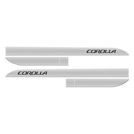 Friso Lateral Personalizado Corolla 15/ Prata Supernova 4 Peças - Flash Menor preço em Friso Lateral Personalizado Corolla 15/ Prata Supernova 4 Peças - Flash