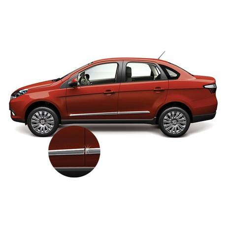 Friso Lateral Personalizado Palio Grand Siena 12 Bravo 13/ Cromado 4 Peças - Flash Menor preço em Friso Lateral Personalizado Palio Grand Siena 12 Bravo 13/ Cromado 4 Peças - Flash