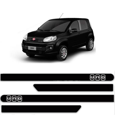Friso Lateral Personalizado Para Fiat Uno Attractive Vivace - Sean car, tiger Menor preço em Friso Lateral Personalizado Para Fiat Uno Attractive Vivace - Sean car, tiger