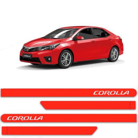Friso Lateral Personalizado Para Toyota Corolla - Sean car, tiger Menor preço em Friso Lateral Personalizado Para Toyota Corolla - Sean car, tiger