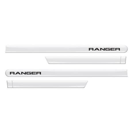 Friso Lateral Personalizado Ranger 13/ Cabine Dupla Branco Ártico 4 Peças - Flash Menor preço em Friso Lateral Personalizado Ranger 13/ Cabine Dupla Branco Ártico 4 Peças - Flash