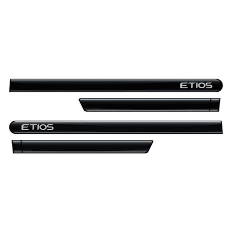 Friso Lateral Personlizado Etios Hatch/Sedan 12/ Preto Rock 4 Peças - Flash Menor preço em Friso Lateral Personlizado Etios Hatch/Sedan 12/ Preto Rock 4 Peças - Flash
