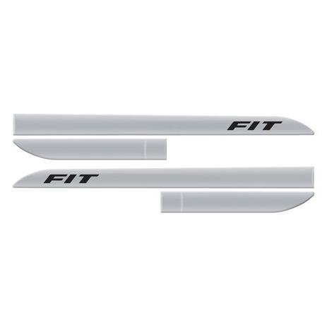 Friso Lateral Personlizado Fit 09/15 Prata Global 4 Peças - Flash Menor preço em Friso Lateral Personlizado Fit 09/15 Prata Global 4 Peças - Flash