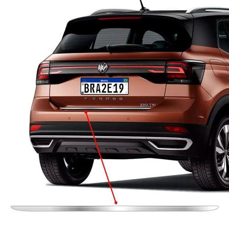 Friso Porta Malas Cromado Traseiro Vw T Cross 2019 2020 2021 - Sportinox Menor preço em Friso Porta Malas Cromado Traseiro Vw T Cross 2019 2020 2021 - Sportinox