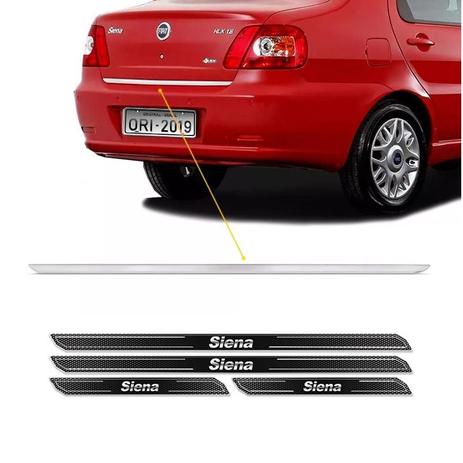 Friso Porta-Malas Fiat Siena 01/09 + Kit Soleira Protetora - Sportinox é boa?