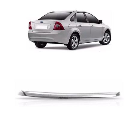 Friso Porta Malas Focus Sedan 2008 Á 2012 Cromado - Retov Menor preço em Friso Porta Malas Focus Sedan 2008 Á 2012 Cromado - Retov