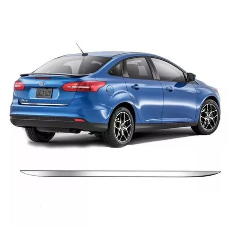 Friso Traseira Porta Malas Cromado Resinado Focus Sedan 15/ - Sportinox Menor preço em Friso Traseira Porta Malas Cromado Resinado Focus Sedan 15/ - Sportinox