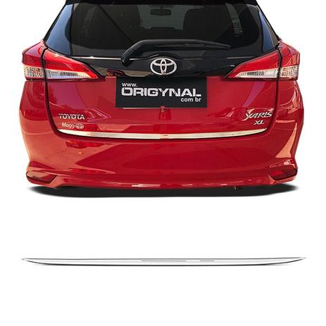 Friso Traseiro Porta-Malas Yaris Hatch 2018/2019 Resinado - Sportinox Menor preço em Friso Traseiro Porta-Malas Yaris Hatch 2018/2019 Resinado - Sportinox