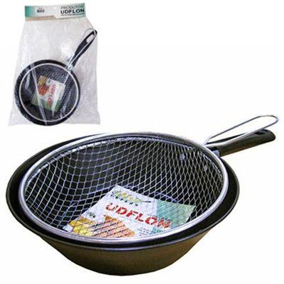 Fritadeira 20 preta Udflon Ø20 x 3 cm cód. 8237 - Udflon frigideiras é ruim? Fritadeira 20 preta Udflon Ø20 x 3 cm cód. 8237 - Udflon frigideiras é boa?