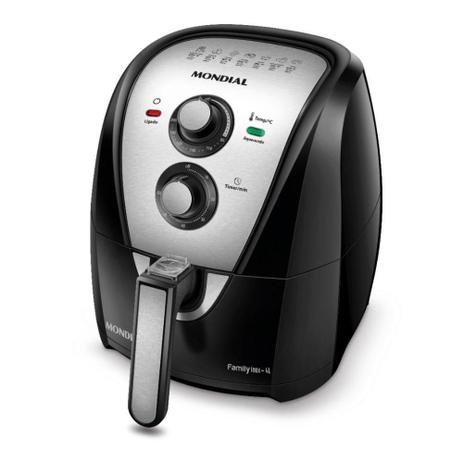 Fritadeira a Ar Mondial Family Inox Black 4L 500W AFN-40-BI é boa?