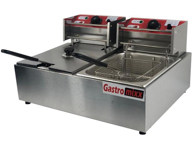 Fritadeira Elétrica 12L Com Tampa Batata, Salgados, Porções - Gastromixx Menor preço em Fritadeira Elétrica 12L Com Tampa Batata, Salgados, Porções - Gastromixx