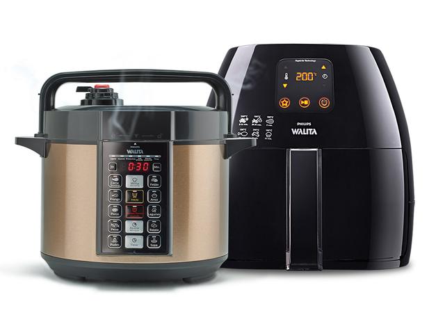 Fritadeira Elétrica Airfryer Avance Xl Philips Walita + Panela De Pressão Elétrica Viva Digital - Philips walita polishop Menor preço em Fritadeira Elétrica Airfryer Avance Xl Philips Walita + Panela De Pressão Elétrica Viva Digital - Philips walita polishop