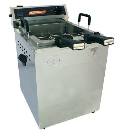 Fritadeira Elétrica Industrial 18 litros água e óleo Bancada Cotherm 220V Menor preço em Fritadeira Elétrica Industrial 18 litros água e óleo Bancada Cotherm 220V