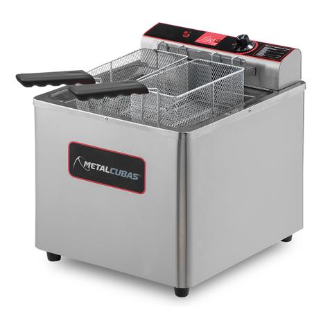 Fritadeira Elétrica Industrial 18 Litros Água/Óleo Bancada Gfao18M - Metalcubas / 220v Menor preço em Fritadeira Elétrica Industrial 18 Litros Água/Óleo Bancada Gfao18M - Metalcubas / 220v